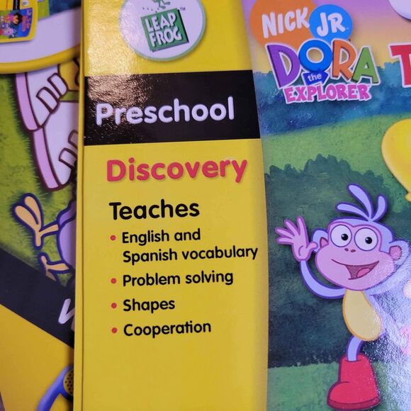 My First LeapPad Dora the Explorer to the Rescue Cartridge and Book LeapFrog - Picture 6 of 7